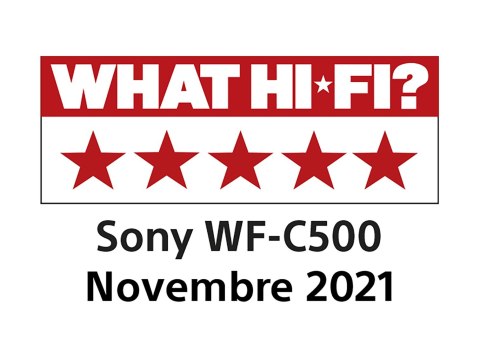 Słuchawki Sony WF-C500B czarne , douszne Bluetooth , system DSEE Słuchawki Sony WF-C500B czarne , douszne Bluetooth , system DSEE