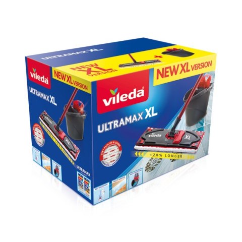 Vileda Ultramax BOX XL (mop + wiaderko) (WYPRZEDAŻ) Vileda Ultramax BOX XL (mop + wiaderko) (WYPRZEDAŻ)