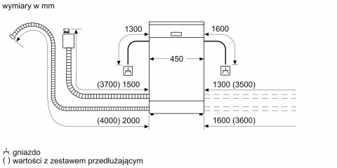 Zmywarka do zabudowy BOSCH SPV4HMX10E Zmywarka do zabudowy BOSCH SPV4HMX10E