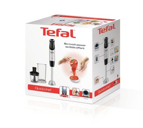 Blender ręczny Tefal HB659838 (1000W; kolor srebrny) Blender ręczny Tefal HB659838 (1000W; kolor srebrny)