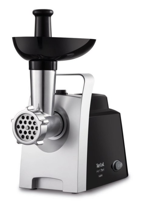 Maszynka do mielenia mięsa Tefal NE109838 (1400W; chrom, kolor srebrny) Maszynka do mielenia mięsa Tefal NE109838 (1400W; chrom, kolor srebrny)