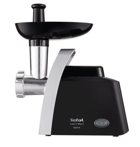 Maszynka do mielenia mięsa Tefal NE109838 (1400W; chrom, kolor srebrny) Maszynka do mielenia mięsa Tefal NE109838 (1400W; chrom, kolor srebrny)