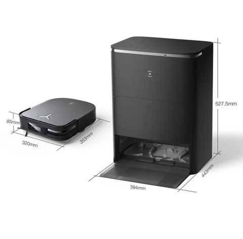 Robot sprzątający Ecovacs Deebot X2 OMNI (czarny) Robot sprzątający Ecovacs Deebot X2 OMNI (czarny)
