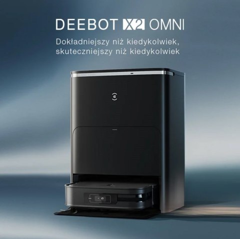Robot sprzątający Ecovacs Deebot X2 OMNI (czarny) Robot sprzątający Ecovacs Deebot X2 OMNI (czarny)