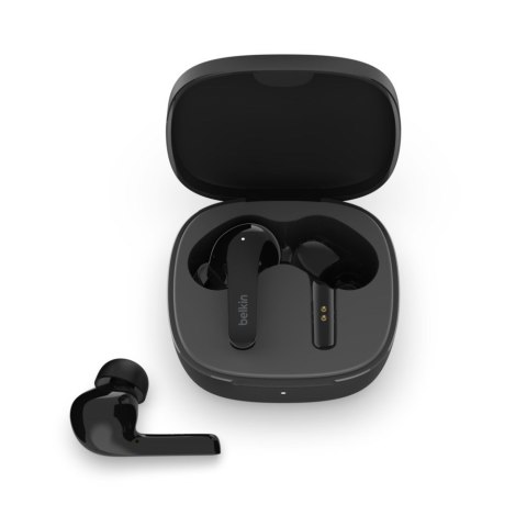 BELKIN SŁUCHAWKI BEZPRZEWODOWE SOUNDFORM TWS, CZARNE BELKIN SŁUCHAWKI BEZPRZEWODOWE SOUNDFORM TWS, CZARNE