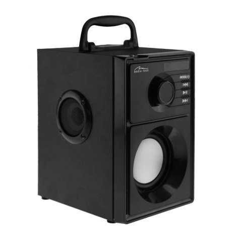MEDIA-TECH GŁOŚNIK BEZPRZEWODOWY BOOMBOX SILVER 15W MRS MT3179 MEDIA-TECH GŁOŚNIK BEZPRZEWODOWY BOOMBOX SILVER 15W MRS MT3179