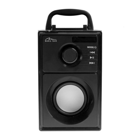 MEDIA-TECH GŁOŚNIK BEZPRZEWODOWY BOOMBOX SILVER 15W MRS MT3179 MEDIA-TECH GŁOŚNIK BEZPRZEWODOWY BOOMBOX SILVER 15W MRS MT3179