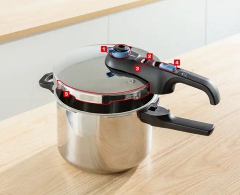 Szybkowar TEFAL Secure Trendy Pressure 4L P2584301 Szybkowar TEFAL Secure Trendy Pressure 4L P2584301