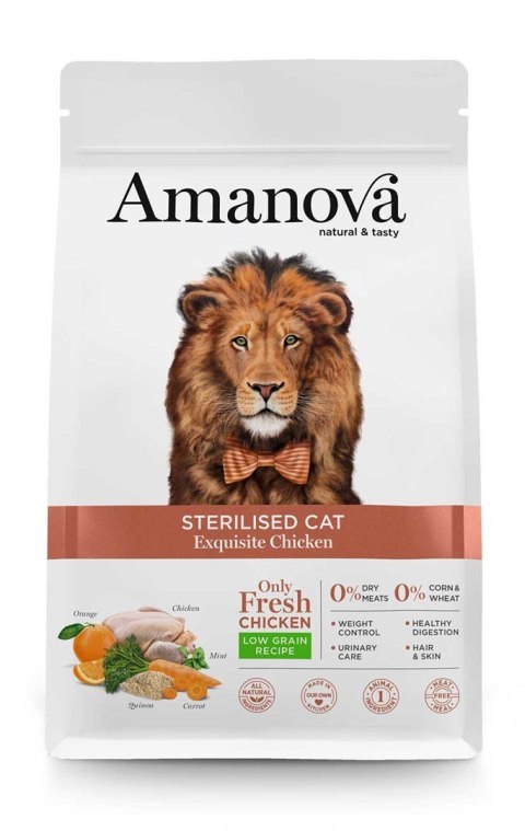Amanova Sterilised Cat Chicken 1,5kg Amanova Sterilised Cat Chicken 1,5kg