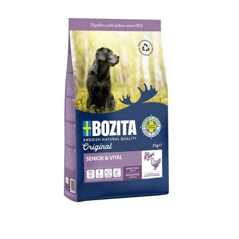 Bozita Original Senior & Vital Kurczak - sucha karma dla psa - 3 kg Bozita Original Senior & Vital Kurczak - sucha karma dla psa - 3 kg