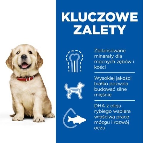 HILL'S Canine Puppy Large Breed - sucha karma dla psa - 14,5kg HILL'S Canine Puppy Large Breed - sucha karma dla psa - 14,5kg