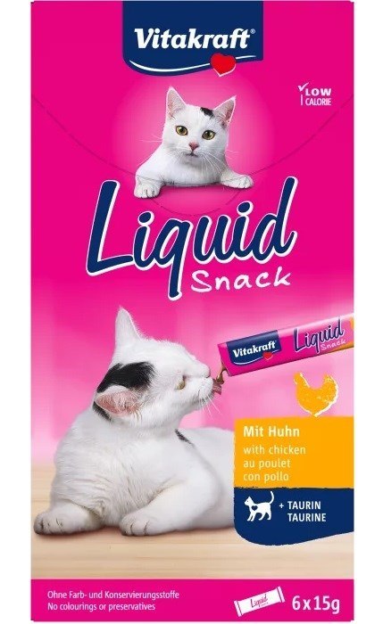 VITAKRAFT Liquid snack kurczak - przysmak dla kota - 6 szt VITAKRAFT Liquid snack kurczak - przysmak dla kota - 6 szt