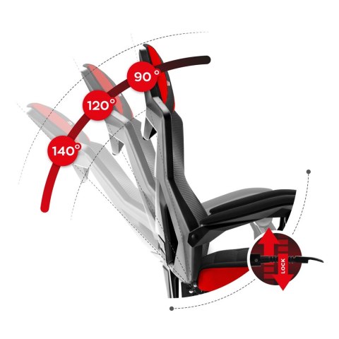 Fotel gamingowy HZ-Combat 3.0 Red Fotel gamingowy HZ-Combat 3.0 Red