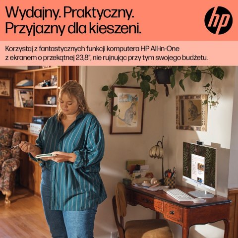 HP AIO 24-cr0005nw Ryzen 5 7520U 23.8"FHD AG IPS 8GB_DDR5 SSD512 Radeon 610M Win11 2Y Shell White HP AIO 24-cr0005nw Ryzen 5 7520U 23.8"FHD AG IPS 8GB_DDR5 SSD512 Radeon 610M Win11 2Y Shell White