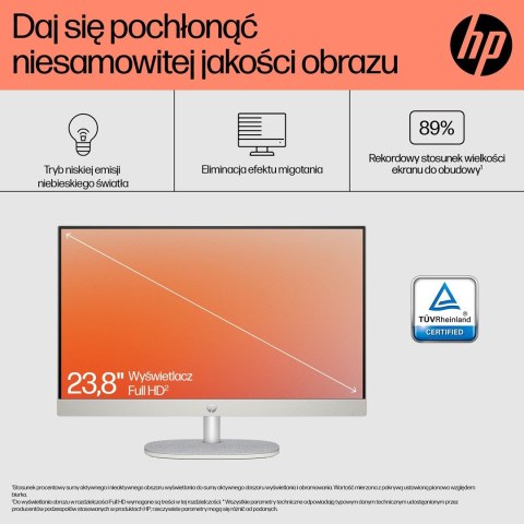 HP AIO 24-cr0005nw Ryzen 5 7520U 23.8"FHD AG IPS 8GB_DDR5 SSD512 Radeon 610M Win11 2Y Shell White HP AIO 24-cr0005nw Ryzen 5 7520U 23.8"FHD AG IPS 8GB_DDR5 SSD512 Radeon 610M Win11 2Y Shell White
