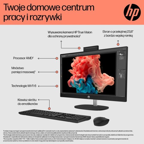 HP AIO 24-cr0005nw Ryzen 5 7520U 23.8"FHD AG IPS 8GB_DDR5 SSD512 Radeon 610M Win11 2Y Shell White HP AIO 24-cr0005nw Ryzen 5 7520U 23.8"FHD AG IPS 8GB_DDR5 SSD512 Radeon 610M Win11 2Y Shell White