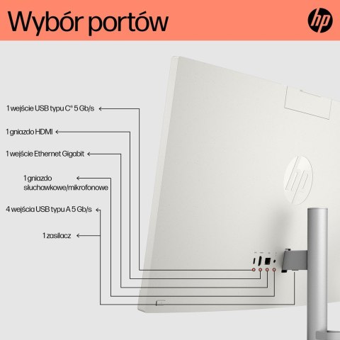 HP AIO 24-cr0005nw Ryzen 5 7520U 23.8"FHD AG IPS 8GB_DDR5 SSD512 Radeon 610M Win11 2Y Shell White HP AIO 24-cr0005nw Ryzen 5 7520U 23.8"FHD AG IPS 8GB_DDR5 SSD512 Radeon 610M Win11 2Y Shell White