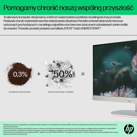 HP AIO 24-cr0015nw i3-N300 23.8"FHD AG IPS 8GB DDR4 3200 SSD256 Intel UHD Graphics Win11 2Y Shell White HP AIO 24-cr0015nw i3-N300 23.8"FHD AG IPS 8GB DDR4 3200 SSD256 Intel UHD Graphics Win11 2Y Shell White