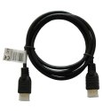 Kabel SAVIO cl-37 (HDMI M - HDMI M; 1m; kolor czarny)