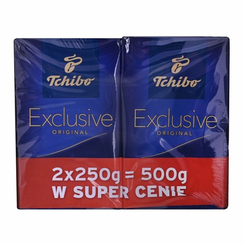 Kawa mielona TCHIBO Exclusive 2x250g Kawa mielona TCHIBO Exclusive 2x250g