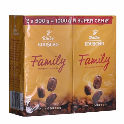 Kawa mielona TCHIBO Family 2x500g Kawa mielona TCHIBO Family 2x500g