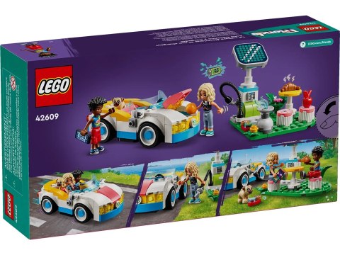LEGO Friends 42609 Samochód elektryczny i stacja ładująca LEGO Friends 42609 Samochód elektryczny i stacja ładująca