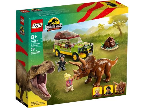 LEGO Jurassic World 76959 Badanie triceratopsa LEGO Jurassic World 76959 Badanie triceratopsa