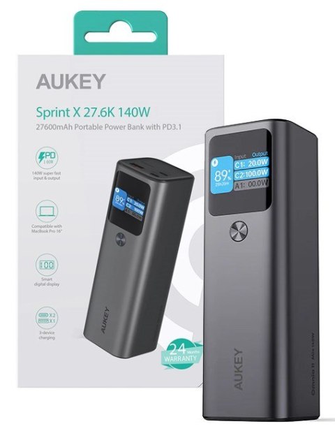 AUKEY POWER BANK PB-Y45 SPRINT X 27600MAH 140W