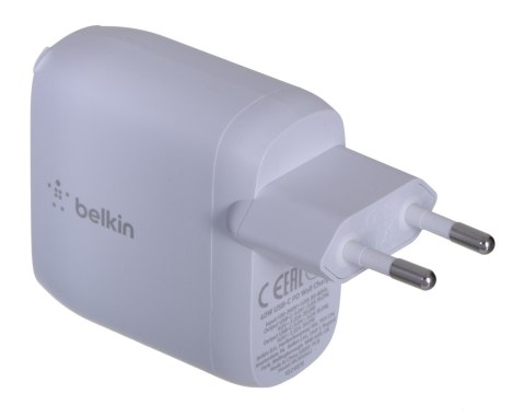 BELKIN ŁADOWARKA SIECIOWA 2XUSB-C 20W X2 PD (40W) BIAŁA BELKIN ŁADOWARKA SIECIOWA 2XUSB-C 20W X2 PD (40W) BIAŁA