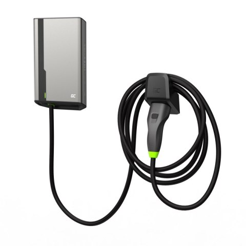 Green Cell GC HabuDen Wallbox 22 kW (7,5 m kabel): Green Cell GC HabuDen Wallbox 22 kW (7,5 m kabel):
