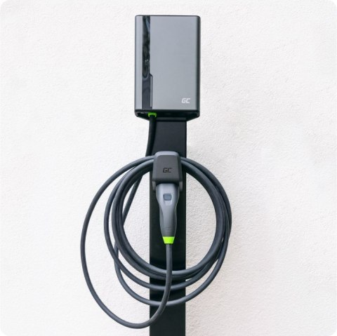 Green Cell GC HabuDen Wallbox 22 kW (7,5 m kabel): Green Cell GC HabuDen Wallbox 22 kW (7,5 m kabel):