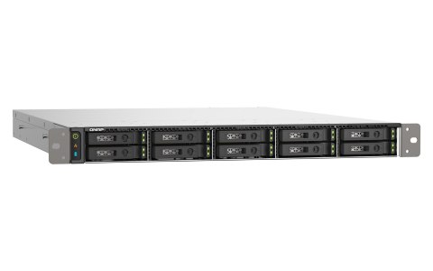 Qnap TS-h1090FU-7232P-64G, 1U, 12 x 2.5" U.2 NVMe PCIe/SATA, AMD EPYC 7232P 8C/16T, 64GB RDIMM DDR4 (Max. 1TB), 2 x 25GbE SFP28, Qnap TS-h1090FU-7232P-64G, 1U, 12 x 2.5" U.2 NVMe PCIe/SATA, AMD EPYC 7232P 8C/16T, 64GB RDIMM DDR4 (Max. 1TB), 2 x 25GbE SFP28,