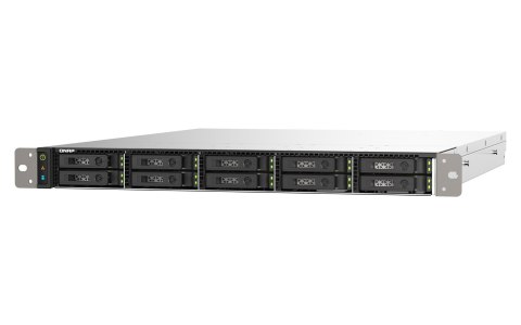 Qnap TS-h1090FU-7232P-64G, 1U, 12 x 2.5" U.2 NVMe PCIe/SATA, AMD EPYC 7232P 8C/16T, 64GB RDIMM DDR4 (Max. 1TB), 2 x 25GbE SFP28, Qnap TS-h1090FU-7232P-64G, 1U, 12 x 2.5" U.2 NVMe PCIe/SATA, AMD EPYC 7232P 8C/16T, 64GB RDIMM DDR4 (Max. 1TB), 2 x 25GbE SFP28,