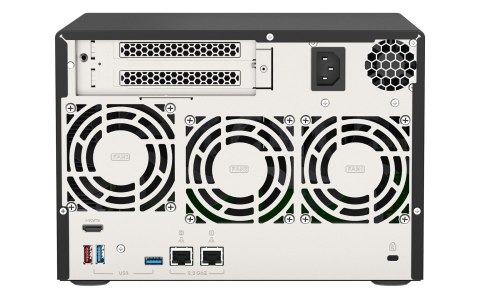 Qnap TVS-675-8G, Tower, 6 x 2.5"/3.5" SATA, Zhaoxin Kaixian KX-U6580 8C/8T, 8GB (1x 8GB) DDR4 SODIMM , 2 x 2.5GbE, Single PSU, 2 Qnap TVS-675-8G, Tower, 6 x 2.5"/3.5" SATA, Zhaoxin Kaixian KX-U6580 8C/8T, 8GB (1x 8GB) DDR4 SODIMM , 2 x 2.5GbE, Single PSU, 2