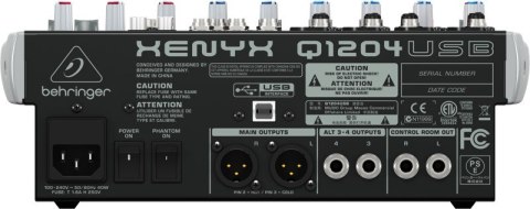Behringer Q1204USB - Mikser audio Behringer Q1204USB - Mikser audio