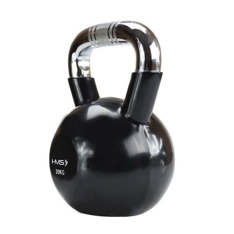 Kettlebell chromowany 20 kg czarny HMS KTC20 Kettlebell chromowany 20 kg czarny HMS KTC20
