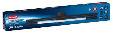 Lampa ścienna LED Activejet AJE-CHARLIE NW (WYPRZEDAŻ) Lampa ścienna LED Activejet AJE-CHARLIE NW (WYPRZEDAŻ)