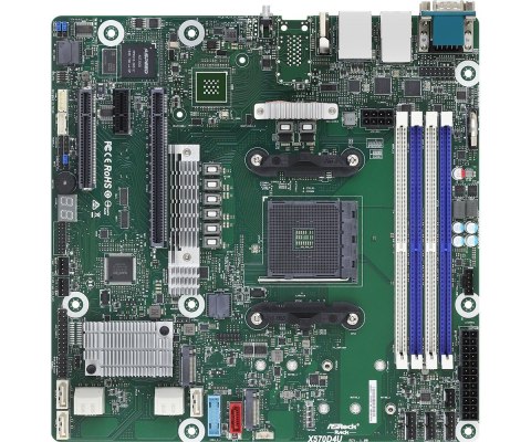Płyta główna ASRock X570D4U 1x AM4 AMD Ryzen X570 (SATA, 2xM.2, 2xGbE, IPMI) Płyta główna ASRock X570D4U 1x AM4 AMD Ryzen X570 (SATA, 2xM.2, 2xGbE, IPMI)