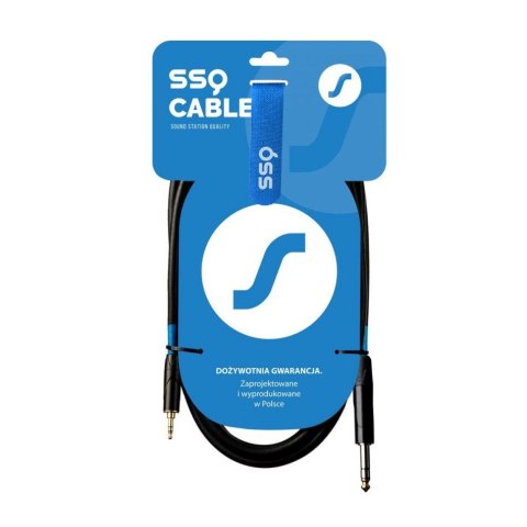 SSQ MiJS1 - Jack stereo 3.5 / Jack stereo 6.3 SSQ MiJS1 - Jack stereo 3.5 / Jack stereo 6.3