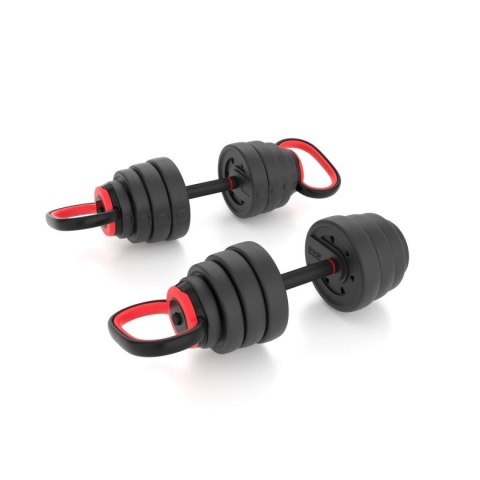 Zestaw ciężarów 6w1 HMS SGX130 (sztanga, sztangielki i kettlebell) w walizce 30kg Zestaw ciężarów 6w1 HMS SGX130 (sztanga, sztangielki i kettlebell) w walizce 30kg