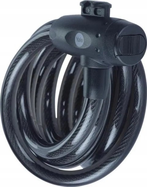 Linka rowerowa stalowa na klucz 12x2000mm Yale Essential Security Keyed Cable Lock 12mm Linka rowerowa stalowa na klucz 12x2000mm Yale Essential Security Keyed Cable Lock 12mm