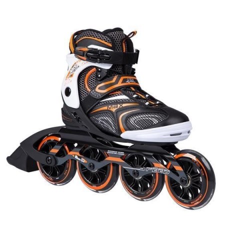 Łyżworolki NILS Extreme NA1060S czarno-pomarańczowe rozm. 45 Łyżworolki NILS Extreme NA1060S czarno-pomarańczowe rozm. 45
