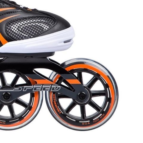 Łyżworolki NILS Extreme NA1060S czarno-pomarańczowe rozm. 45 Łyżworolki NILS Extreme NA1060S czarno-pomarańczowe rozm. 45