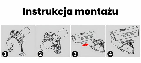MONTIS LAMPKA ROWEROWA AKUM. PRZEDNIA LED MT109 MONTIS LAMPKA ROWEROWA AKUM. PRZEDNIA LED MT109