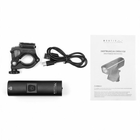 MONTIS LAMPKA ROWEROWA AKUM. PRZEDNIA LED MT109 MONTIS LAMPKA ROWEROWA AKUM. PRZEDNIA LED MT109