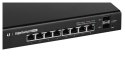Switch Ubiquiti EdgeSwitch 8 PoE 10p PoE ( PoE+: 8;pasive) 130W Managed Gigabit (ES-8-150W-EU)
