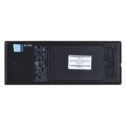 DELL OptiPlex 7070 Ultra i7-8665U 16GB 512GB SSD ultra Win11pro UŻYWANY DELL OptiPlex 7070 Ultra i7-8665U 16GB 512GB SSD ultra Win11pro UŻYWANY