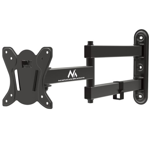 MACLEAN UCHWYT DO TELEWIZORA LUB MONITORA MAX. VESA 100X100, 13-32", 30KG, CZARNY MC-417 MACLEAN UCHWYT DO TELEWIZORA LUB MONITORA MAX. VESA 100X100, 13-32", 30KG, CZARNY MC-417
