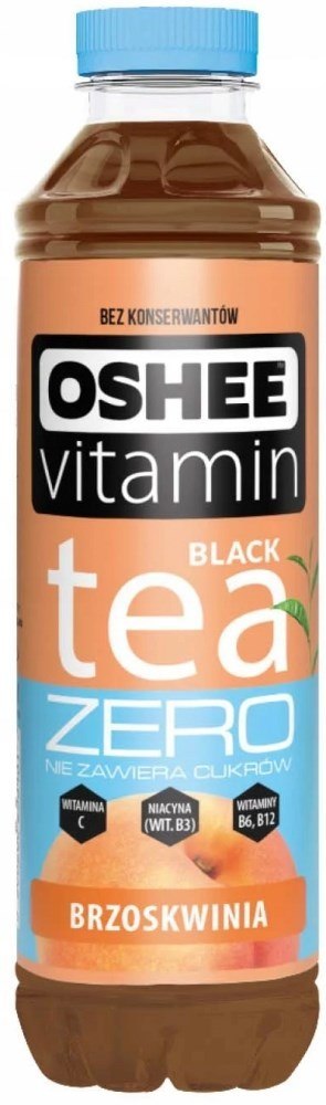 OSHEE Vitamin Tea Zero Brzoskwinia 555 ml OSHEE Vitamin Tea Zero Brzoskwinia 555 ml