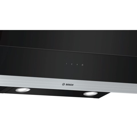 Okap kominowy BOSCH DWK065G60 (530 m3/h; 596mm; kolor czarny) (WYPRZEDAŻ) Okap kominowy BOSCH DWK065G60 (530 m3/h; 596mm; kolor czarny) (WYPRZEDAŻ)